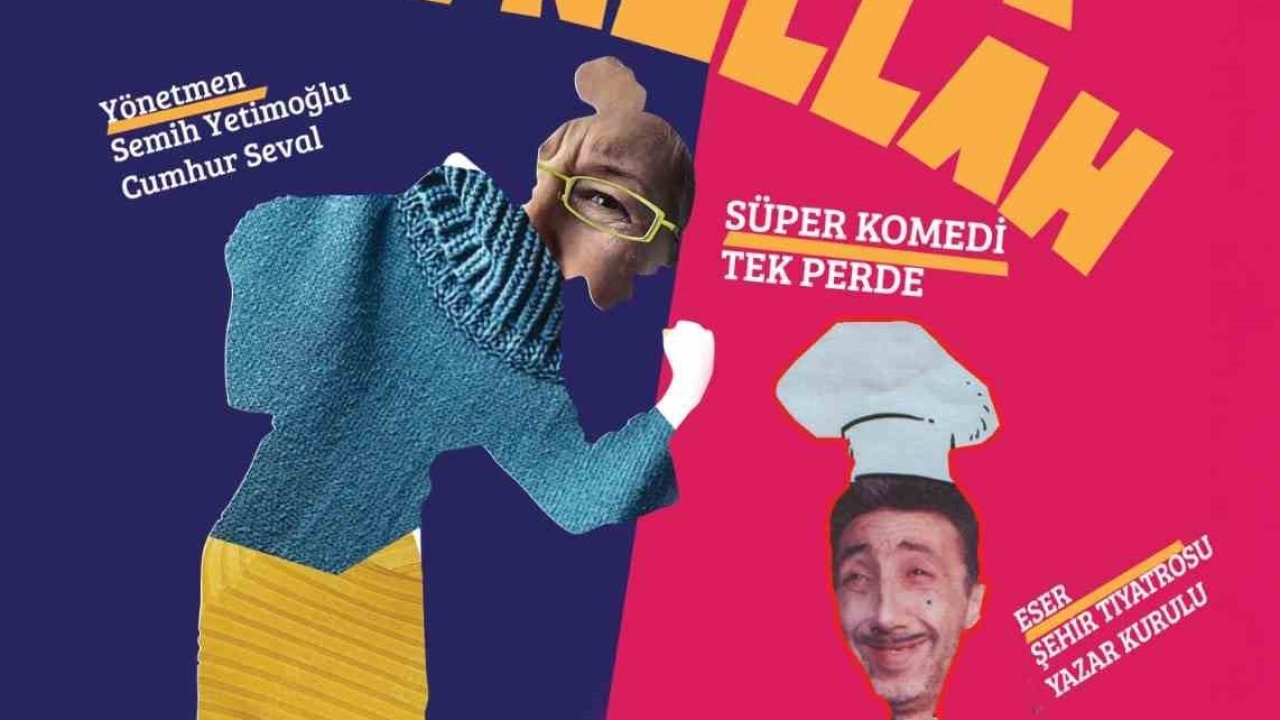 Erzurum şehir tiyatrosu  ‘Kılıbık Hayrullah’ adlı oyunla perde diyecek