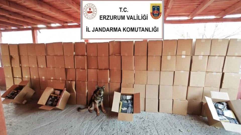 Erzurum&#039;da jandarma kaçakçılık ve organize suçlara geçit vermiyor