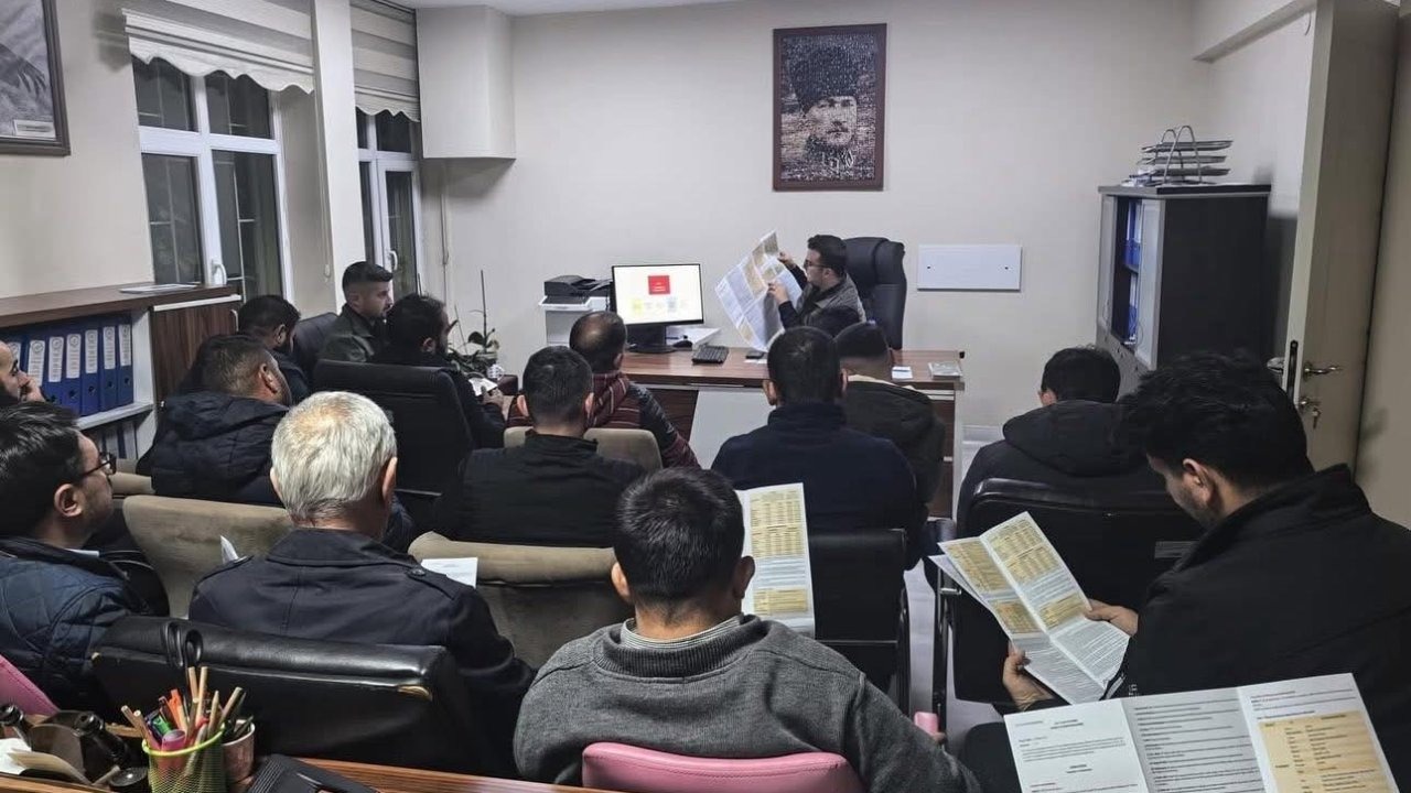 Iğdır Doğa Koruma ve Milli Parklar Şube Müdürlüğü avcı eğitim kursu düzenledi