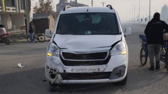 Iğdır’da yeni çevre yolu’nda trafik kazası: 1 yaralı