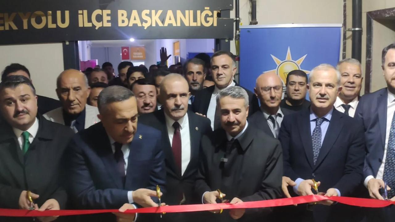 İpekyolu İlçe Başkanlığı&#039;nın Yeni Binası Açıldı