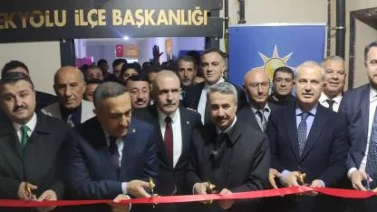 İpekyolu İlçe Başkanlığı'nın Yeni Binası Açıldı