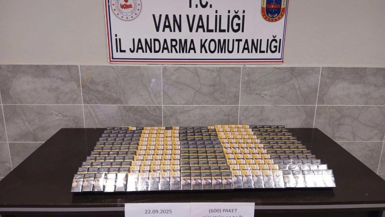 Kaçak sigara ve malzeme ele geçirildi