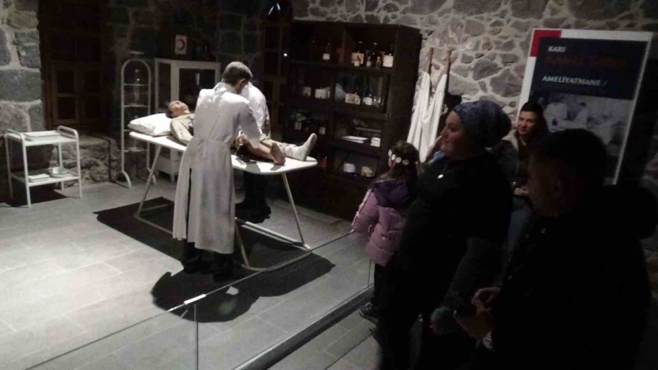 Kars’ta tarihe yolculuk: Kafkas Cephesi Harp Tarihi Müzesi’ne yoğun ilgi