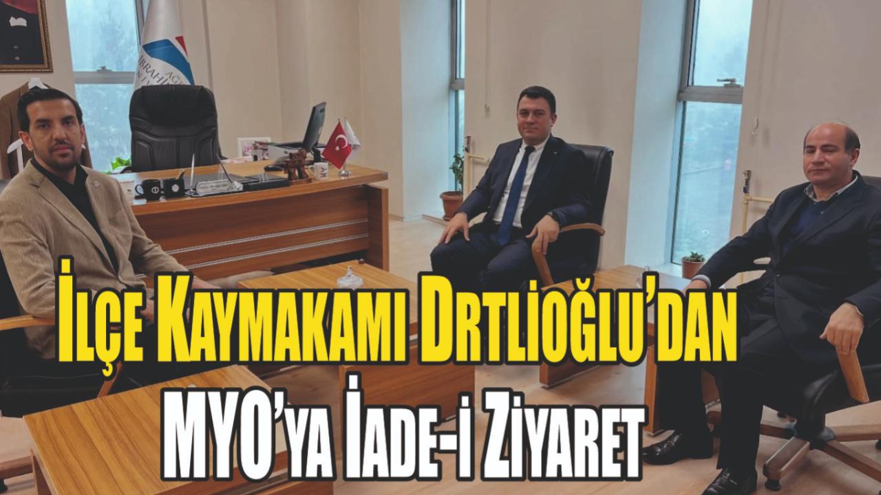 Kaymakam Burak Dertlioğlu’ndan Patnos MYO’ya İade-i Ziyaret