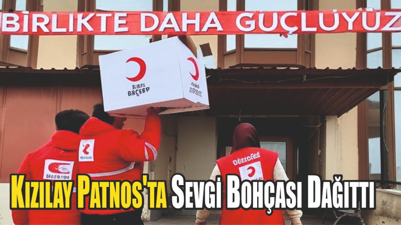 Kızılay Patnos&#039;ta Sevgi Bohçası Dağıttı