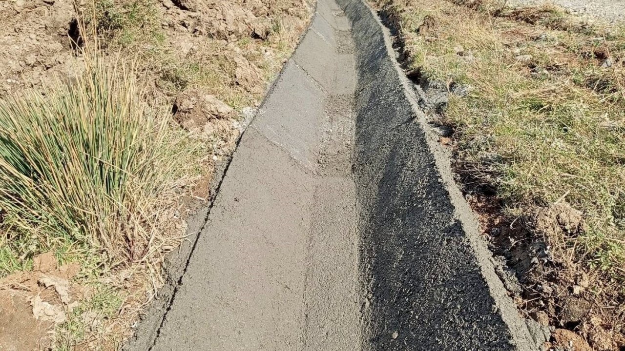 Muş&#039;un Kepenek köyünde sulama tesisi tamamlandı