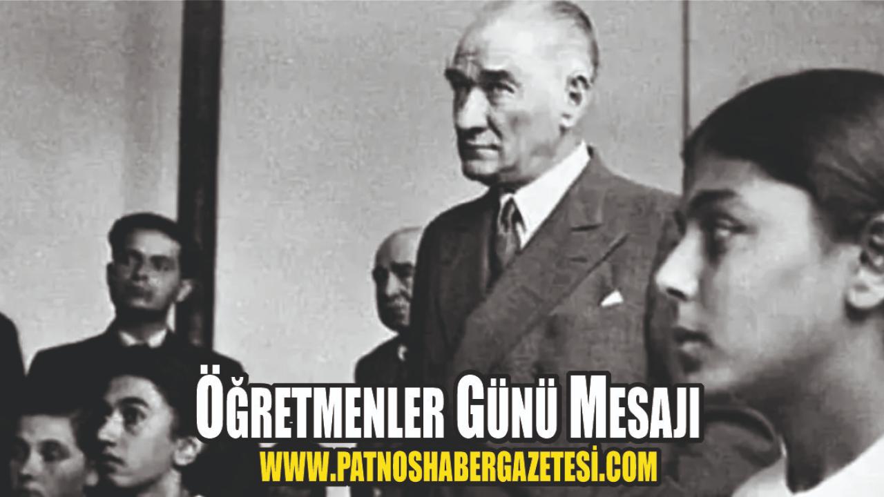 Öğretmenler Günü Mesajı