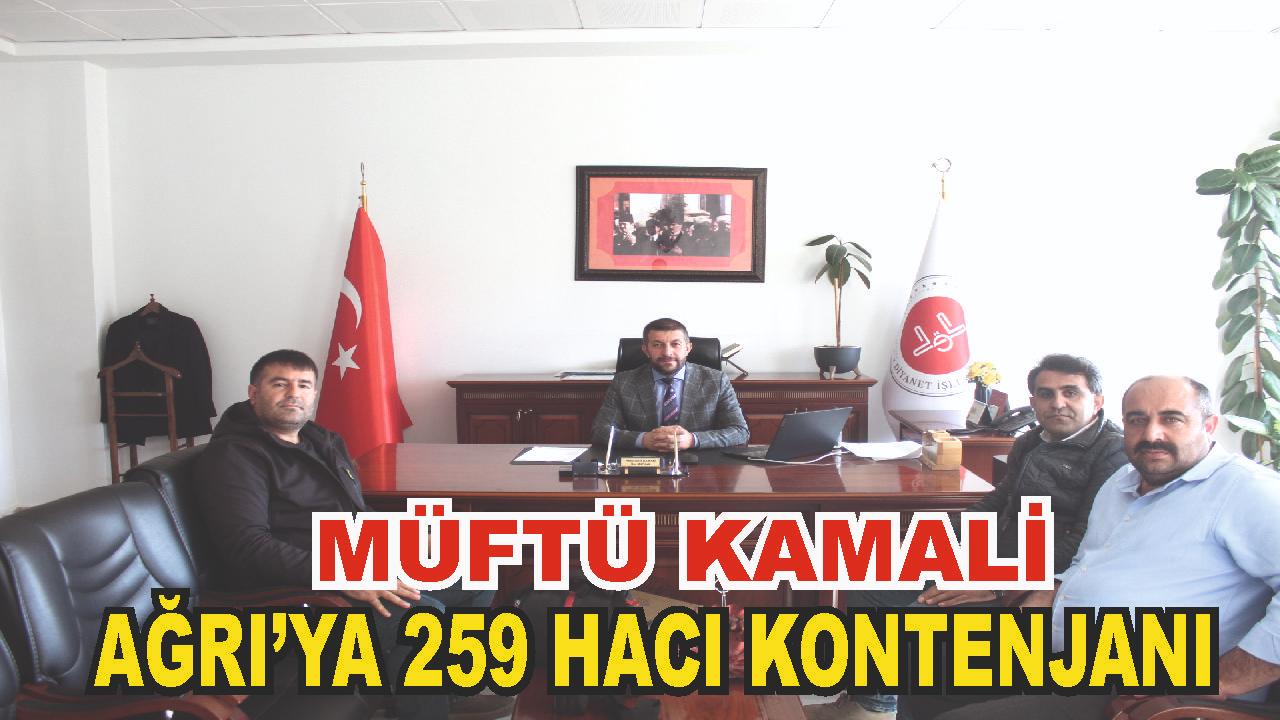 Patnos İlçe Müftüsü Abdulvahit Kamali; Ağrı&#039;ya 529 kura çıktı