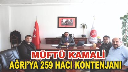 Patnos İlçe Müftüsü Abdulvahit Kamali; Ağrı'ya 259 kura çıktı