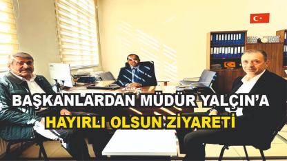 Patnos İŞKUR Müdürlüğü'ne Atanan Bülent Yalçın'a Ziyaretler Devam Ediyor