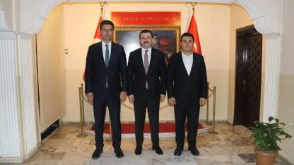 Patnos ve Erciş Kaymakamlarından Tutak Kaymakamına Ziyaret