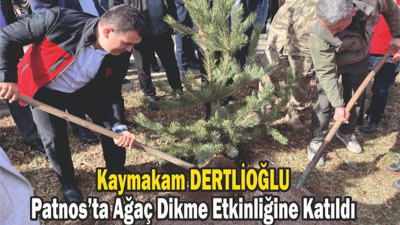 Patnos’ta 11 Kasım Ağaçlandırma Günü Etkinliği