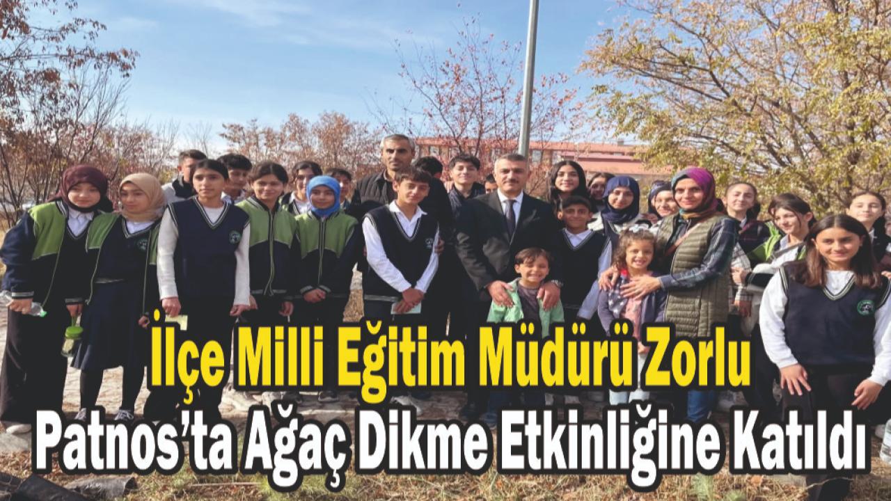 Patnos’ta 11 Kasım Milli Ağaçlandırma Günü Coşkuyla Kutlandı