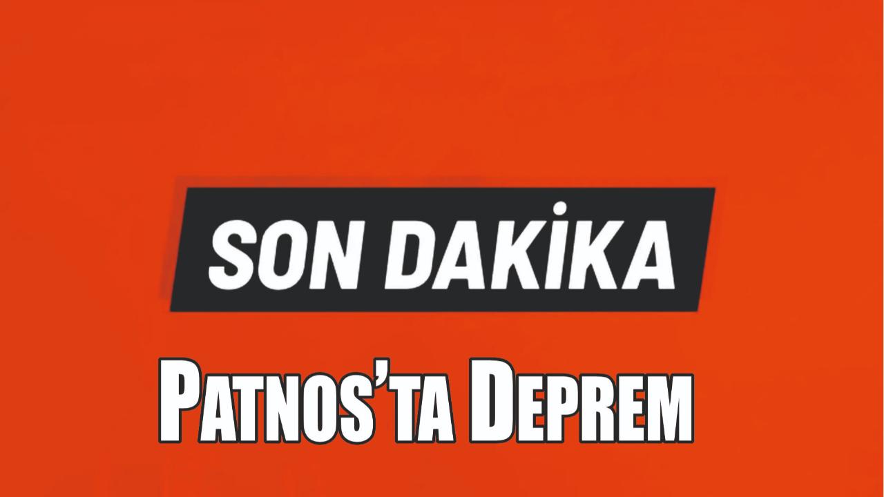 Patnos’ta Deprem