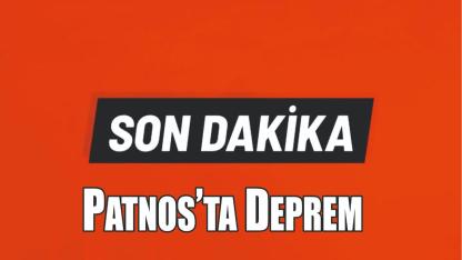Patnos’ta Deprem