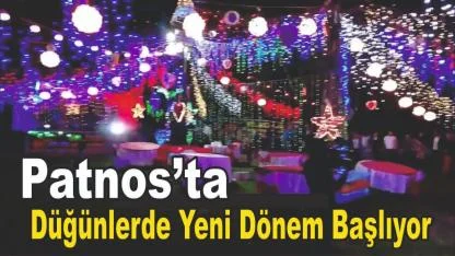 Patnos’ta Düğün Sezonu Sona Yaklaşırken Sektörde Değişim Rüzgârı