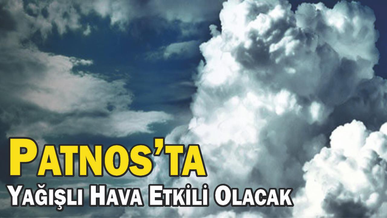 Patnos’ta Gün Boyu Yağışlı Hava Etkili Olacak