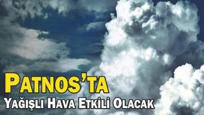 Patnos’ta  Gün Boyu Yağışlı Hava Etkili Olacak