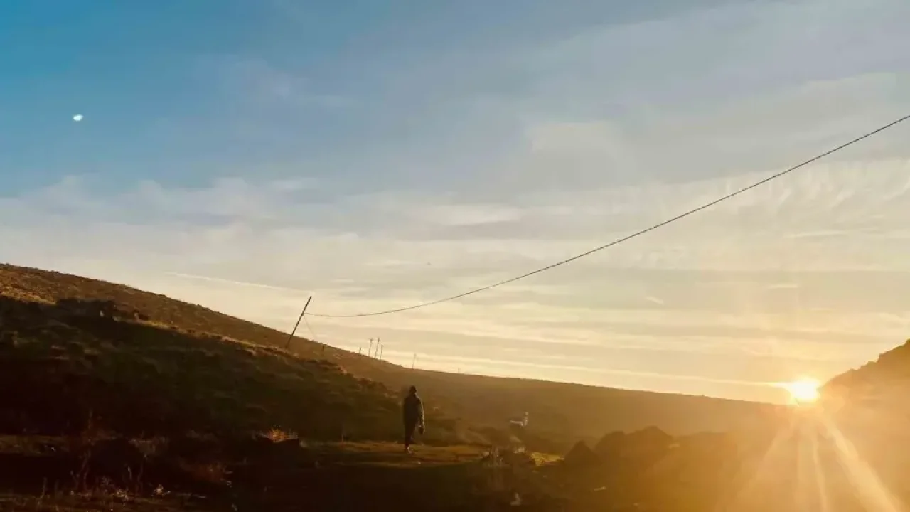 Patnos'ta sonbahar manzaraları mest ediyor