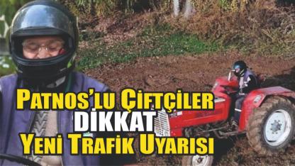 Patnos’ta Traktörle Trafiğe Çıkacaklara Yeni Kural