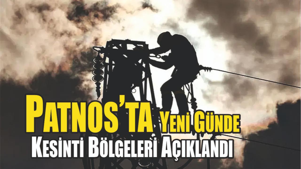 Patnos’ta Yeni Kesinti Bölgeleri Açıklandı