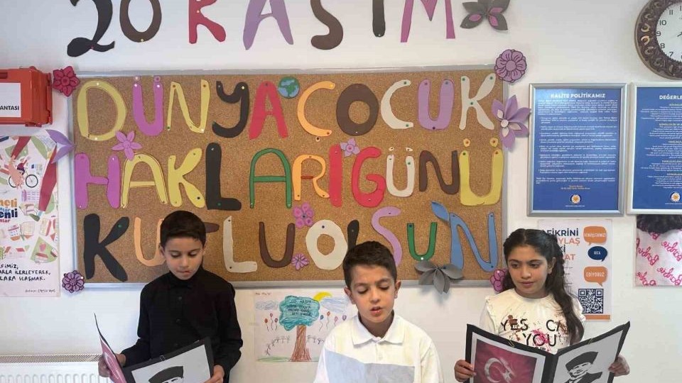 Van&#039;ın Muradiye ilçesinde Dünya Çocuk Hakları Günü Kutlandı