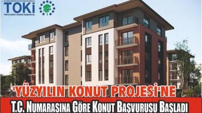 “Yüzyılın Konut Projesi” Başvuruları Başladı: Ağrılılar da Ev Sahibi Olabilecek