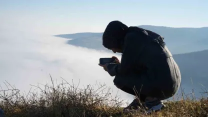Muş’ta sis ovayı kapladı: Kartpostallık manzaralar oluştu
