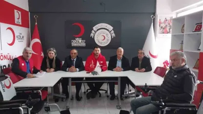 Türk Kızılay Palandöken Şubesi yine yürekleri ısıttı