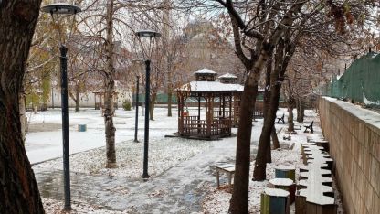 Bingöl Karlıova beyaza büründü