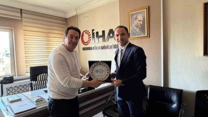 Kayak kulüpleri Birliği’nden İHA’ya ziyaret