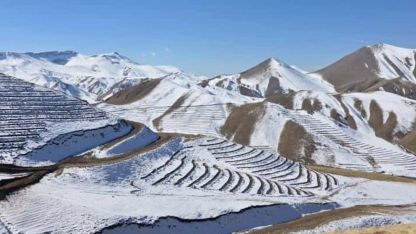 Erzurum dondu,termometreler-15.6’yı gösterdi