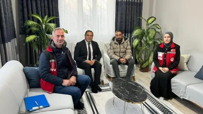 Kars Kağızman’da şehit ve gazi aileleri ziyaret edildi