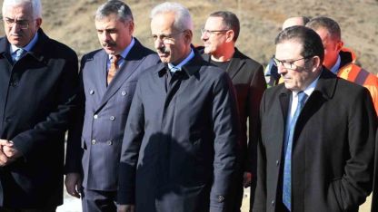 Ulaştırma ve Altyapı Bakanı Uraloğlu: "2026 yılının ilk yarısı içerisinde tüneli hizmete açmış olacağız"