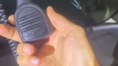 Çakarlı araç 30 gün trafikten men edildi