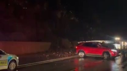 Hakkari-Van yolunda heyelan