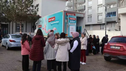 KETEM tırı Oltu’da tarama yapıyor