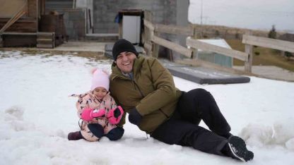 Erzurum Palandöken’de kayak keyfi başladı