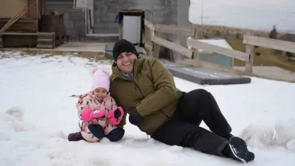 Erzurum Palandöken’de kayak keyfi başladı