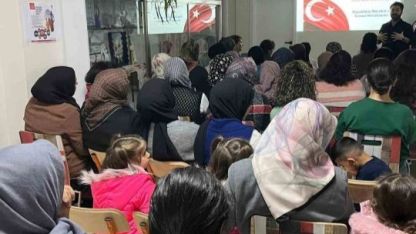 Muşlu annelere jandarmadan uyuşturucuyla mücadele eğitimi