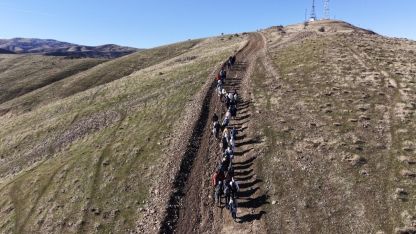 Muş’ta "Adımlarla Keşfet" projesi kapsamında doğa yürüyüşü