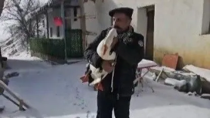 Kazından helallik istedi