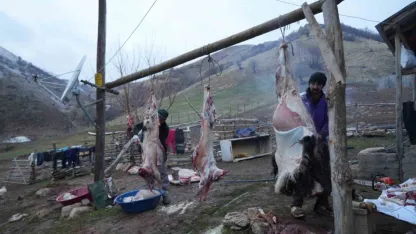Muş’ta asırlık kavurma geleneği yaşatılıyor