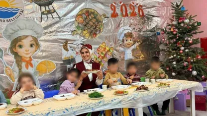 Van Büyükşehir Belediyesinden kandil günü Noel kutlaması