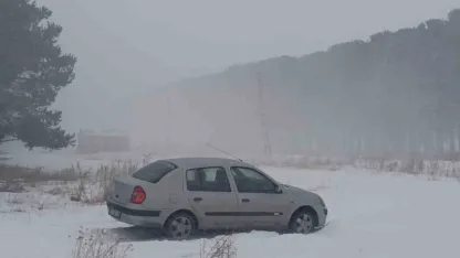 Yoğun kar yağışı, Kars'ta 27 köy yolu ulaşıma kapandı