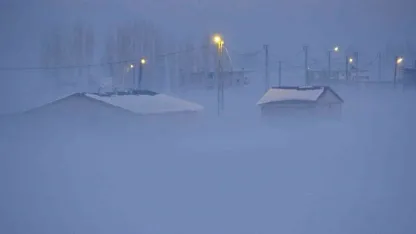 Muş’ta sis ve gün batımı kartpostallık manzara oluşturdu