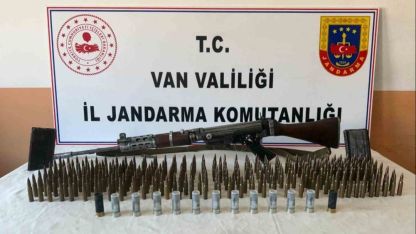 Erciş’te Belçika yapımı uzun namlulu silah ele geçirildi