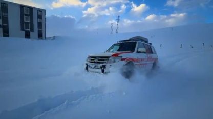 Kardan barikatları UMKE aştı: Yüksekova’da zamana karşı yaşam mücadelesi