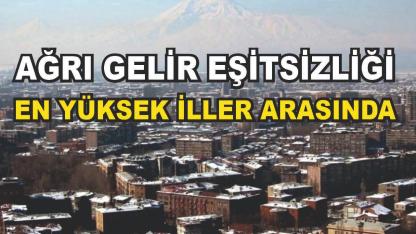 Ağrı Gelir Eşitsizliğinin En Yüksek Olduğu İller Arasında
